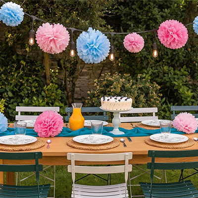 DIY gender reveal