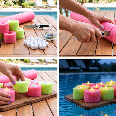 &eacute;tapes du DIY pour la pool party