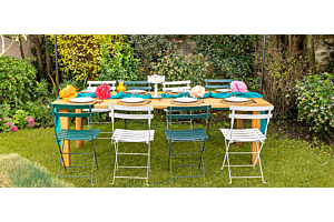 Garden party champêtre : inspirations déco et mobilier pour un déjeuner sur l’herbe réussi