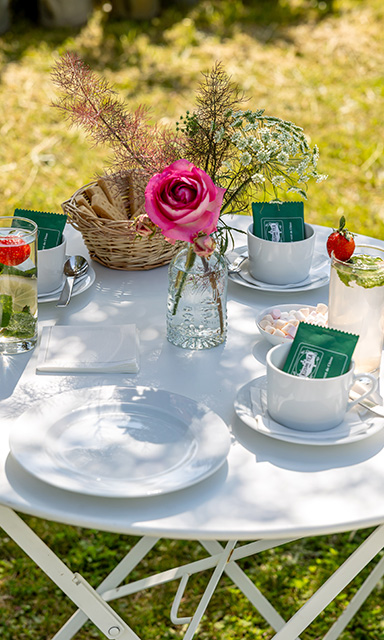Pause fraîcheur au jardin
