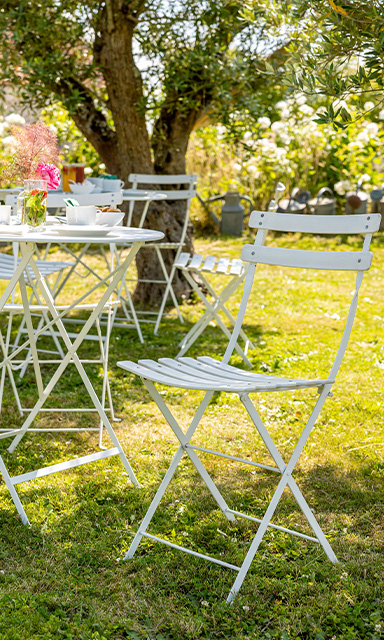 Pause fraîcheur au jardin