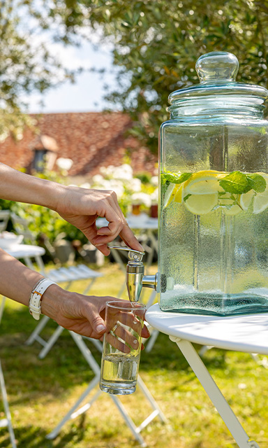 Pause fraîcheur au jardin