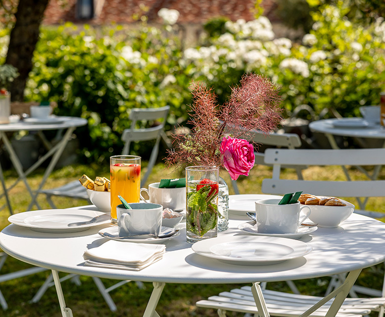 Pause fraîcheur au jardin