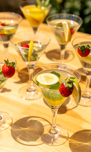 Le bar à boissons qui pétille !