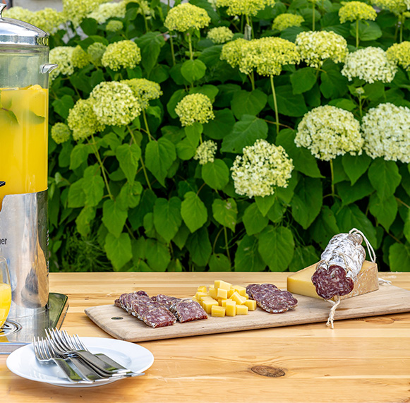 Barbecue, hot-dogs et pression