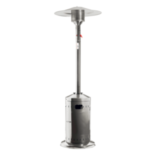 Chauffage de terrasse inox H 240 cm gaz