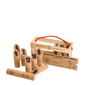 Jeu de quilles au bâton Franc-Comtois Pops
