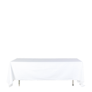 Pack table rectangulaire et nappe (8-10 personnes max)