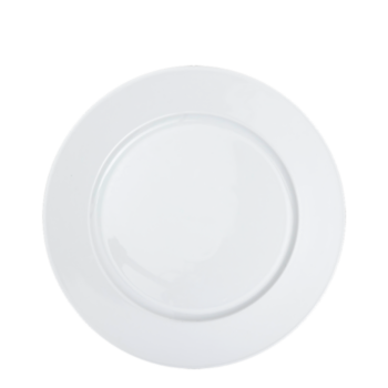Lot de 25 grandes assiettes blanches
