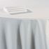 Serviette de table coton blanc 60 x 60 cm