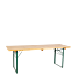 Table kermesse 80 x 220 cm H 78 cm