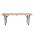 Table kermesse 80 x 220 cm H 78 cm