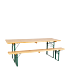 Table kermesse 80 x 220 cm H 78 cm