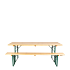 Table kermesse 80 x 220 cm H 78 cm