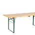 Table kermesse 80 x 220 cm H 78 cm