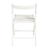 Chaise Minorca blanche pliante