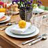 Lot de 40 petites assiettes blanches Ø 20 cm