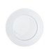 Lot de 25 grandes assiettes blanches Ø 26,5 cm