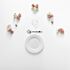 Pack vaisselle blanche - Dessert (24 pers)