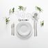 Pack vaisselle blanche - Entrée, plat, dessert, café 24 pers. max