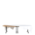 Pack table ovale et nappe (14 personnes)