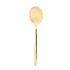 Grande cuillère dorée