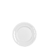Lot de 50 petites assiettes blanches élégantes Ø 21 cm