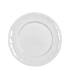 Lot de 40 grandes assiettes blanches élégantes Ø 26 cm