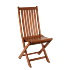 Chaise pliante en bois