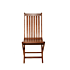 Chaise pliante en bois