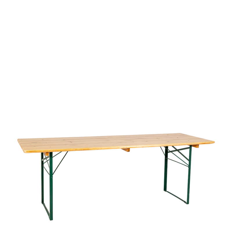 Table kermesse 80 x 220 cm H 78 cm