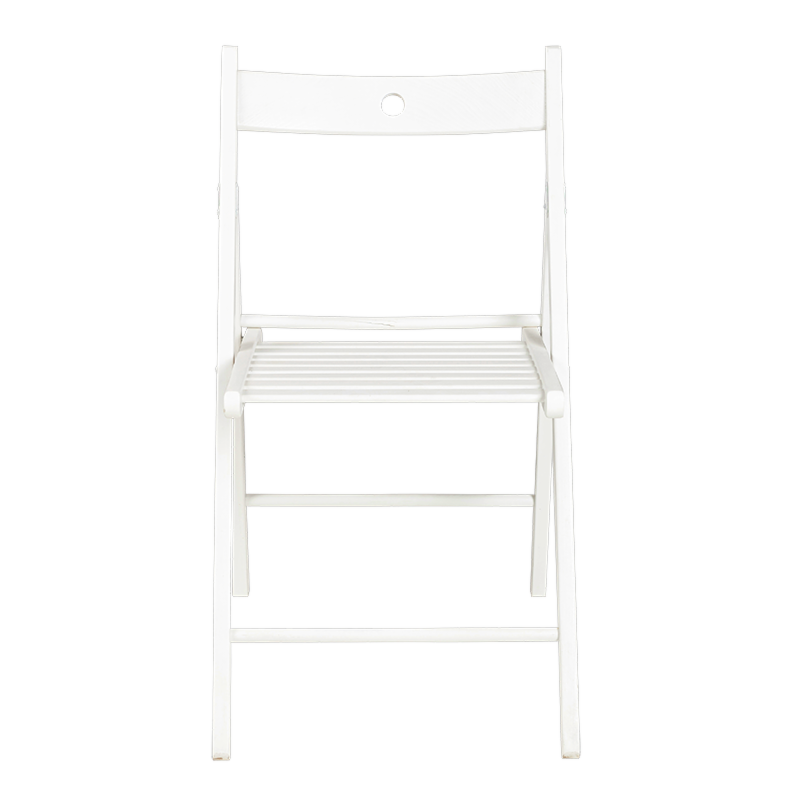 Chaise Minorca blanche pliante