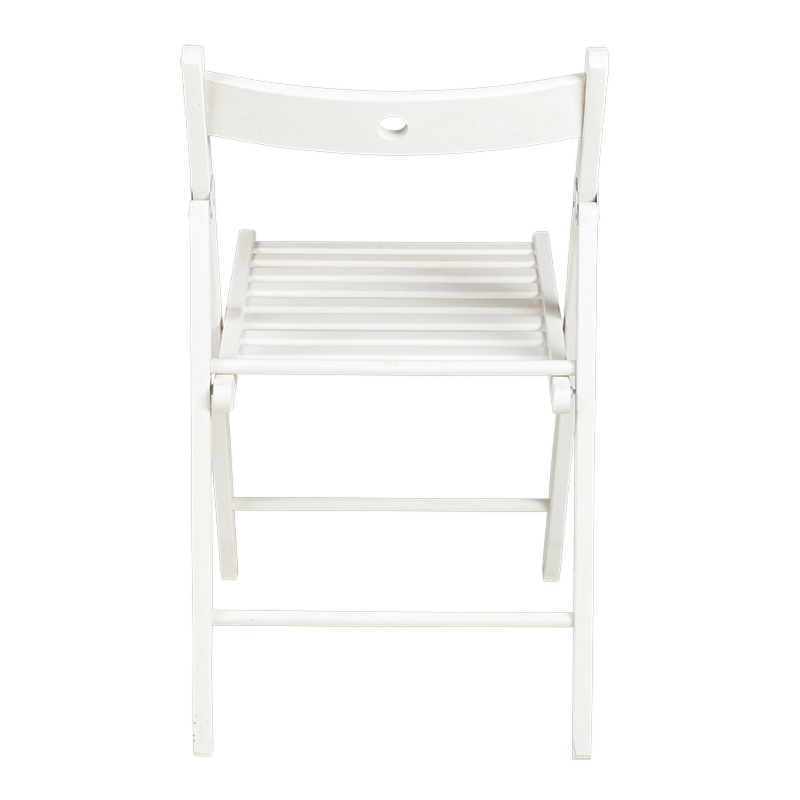 Chaise Minorca blanche pliante