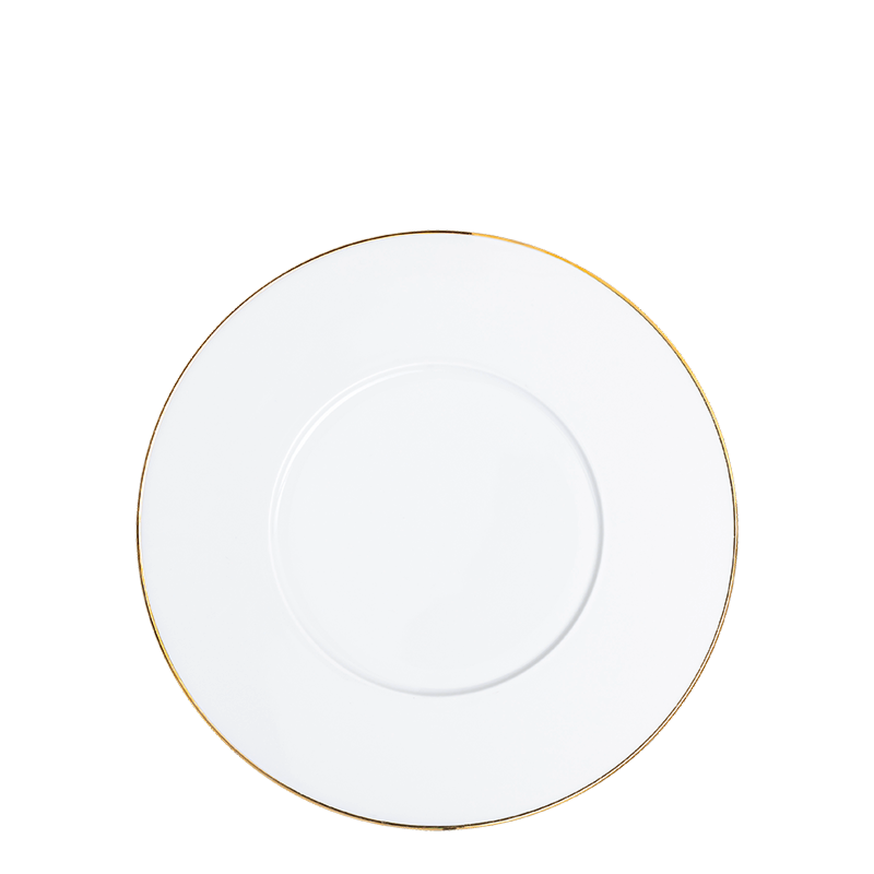 Lot de 35 petites assiettes Filet Or Ø 23 cm