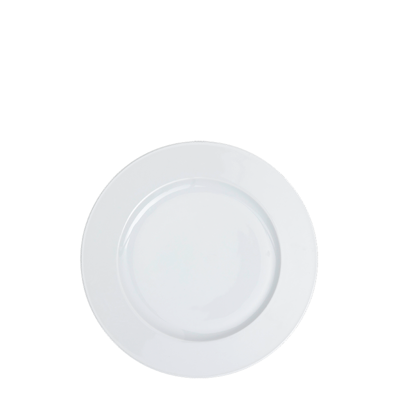 Lot de 40 petites assiettes blanches Ø 20 cm