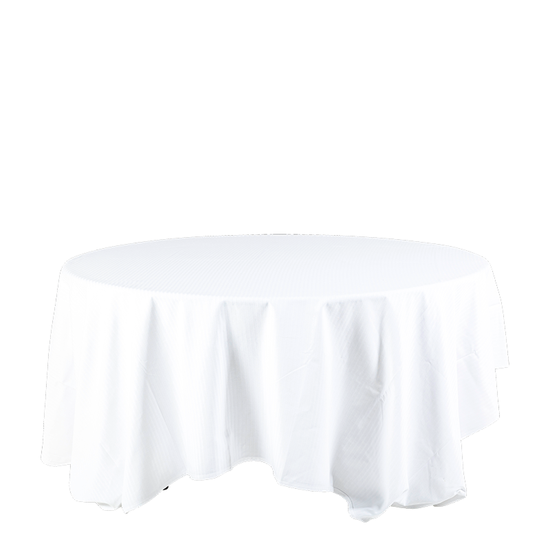 Pack table ronde et nappe (8-10 personnes max)