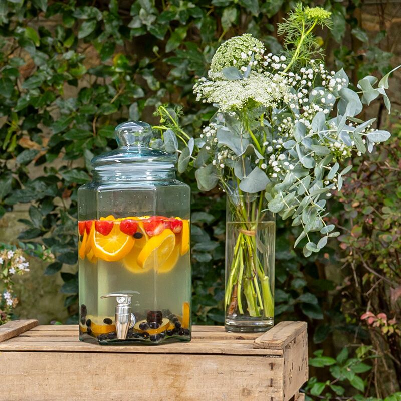 Lot de 6 petits vases cylindriques