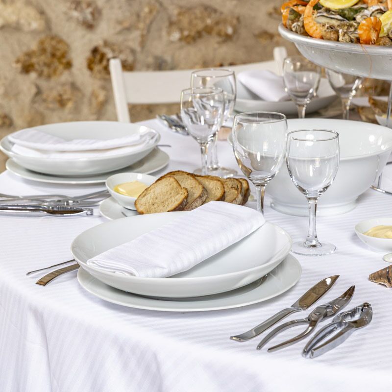 Lot de 20 assiettes maxi creuses