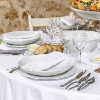Lot de 20 assiettes maxi creuses