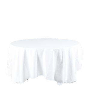 Pack table ronde et nappe (8-10 personnes)