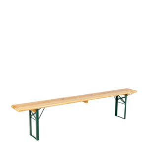 Banc en bois naturel 25 x 220 cm H 47 cm