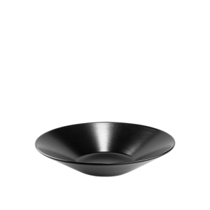 Lot de 35 assiettes creuses noires Ø 23 cm