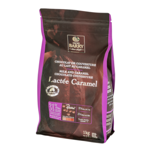 Pistoles de chocolat "Lactée caramel" 1kg
