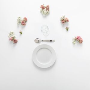 Pack vaisselle blanche - Dessert (24 pers)