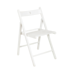 Chaise Minorca blanche pliante