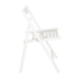 Chaise Minorca blanche pliante
