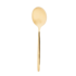 Cuillère de service dorée