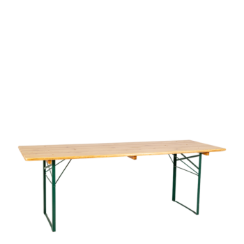 Table kermesse 80 x 220 cm H 78 cm