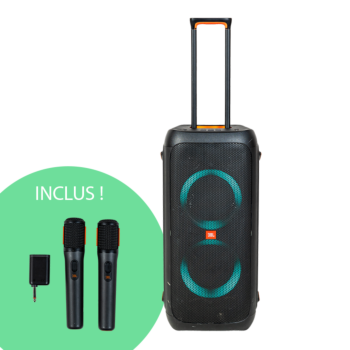 Pack Enceinte JBL 240 W + 2 micros