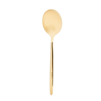 Grande cuillère dorée
